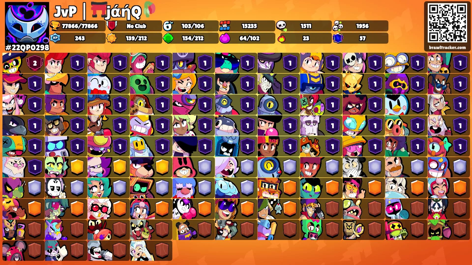 JvP | ⛩️jάήQ🥀's Ranks