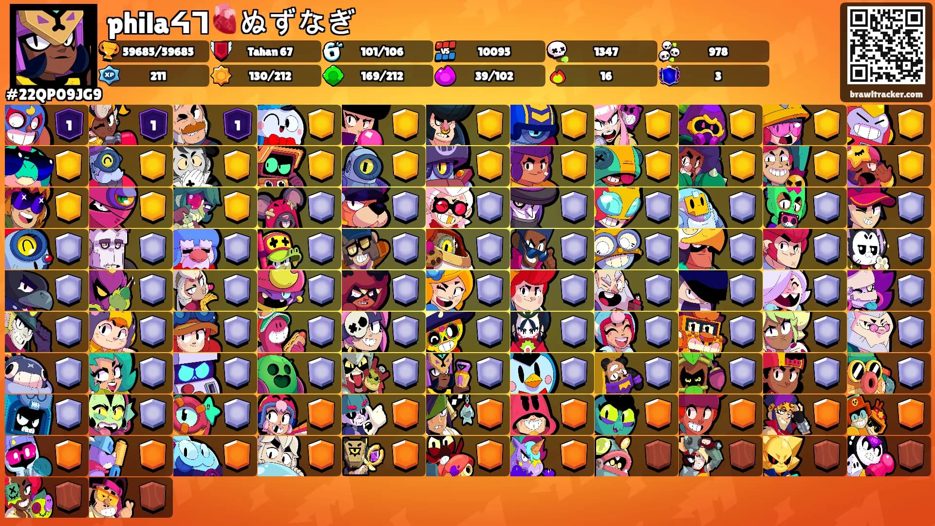 philaᔦᒣ🫀ぬずなぎ's Ranks