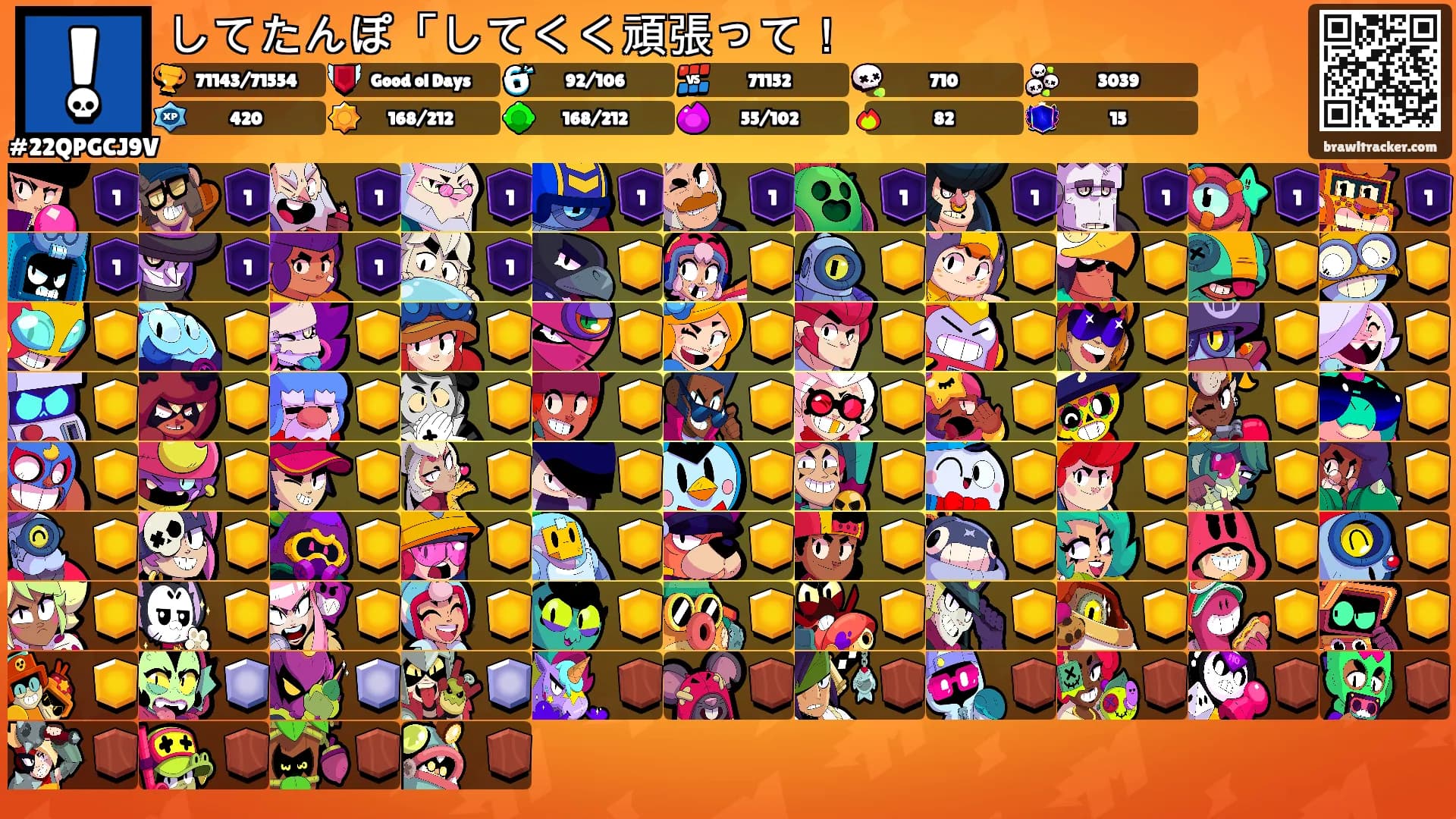 してたんぽ「してくく頑張って！'s Ranks