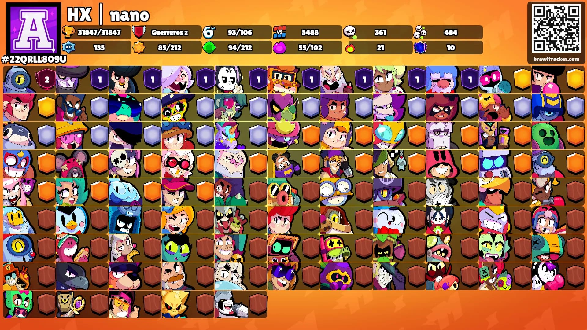 HX | nano's Ranks