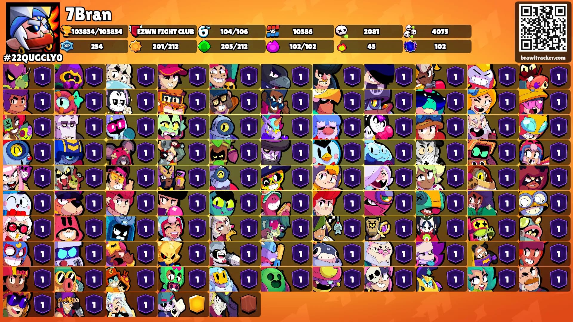 7Bran's Ranks