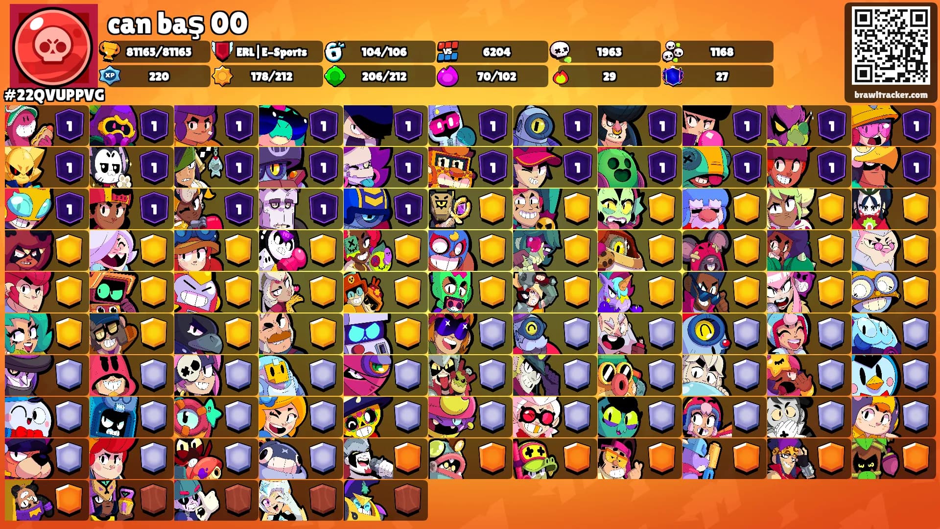 can baş 00's Ranks