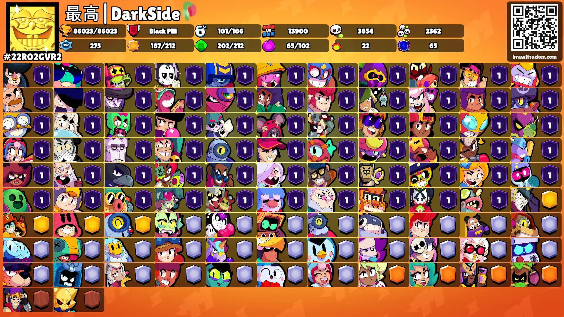 最高|DarkSide🥀's Ranks