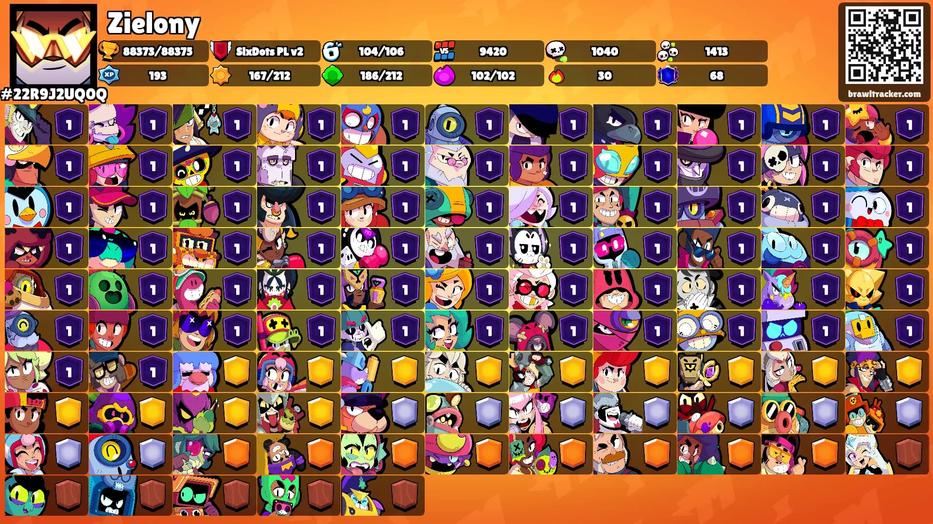 Zielony's Ranks