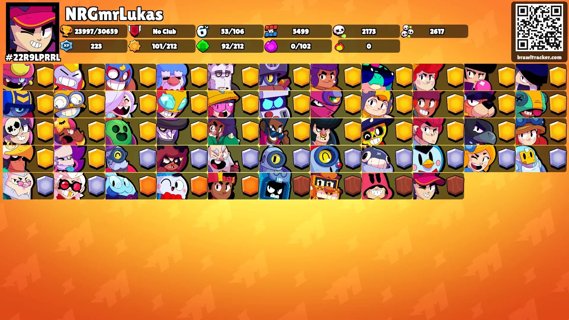NRGmrLukas's Ranks