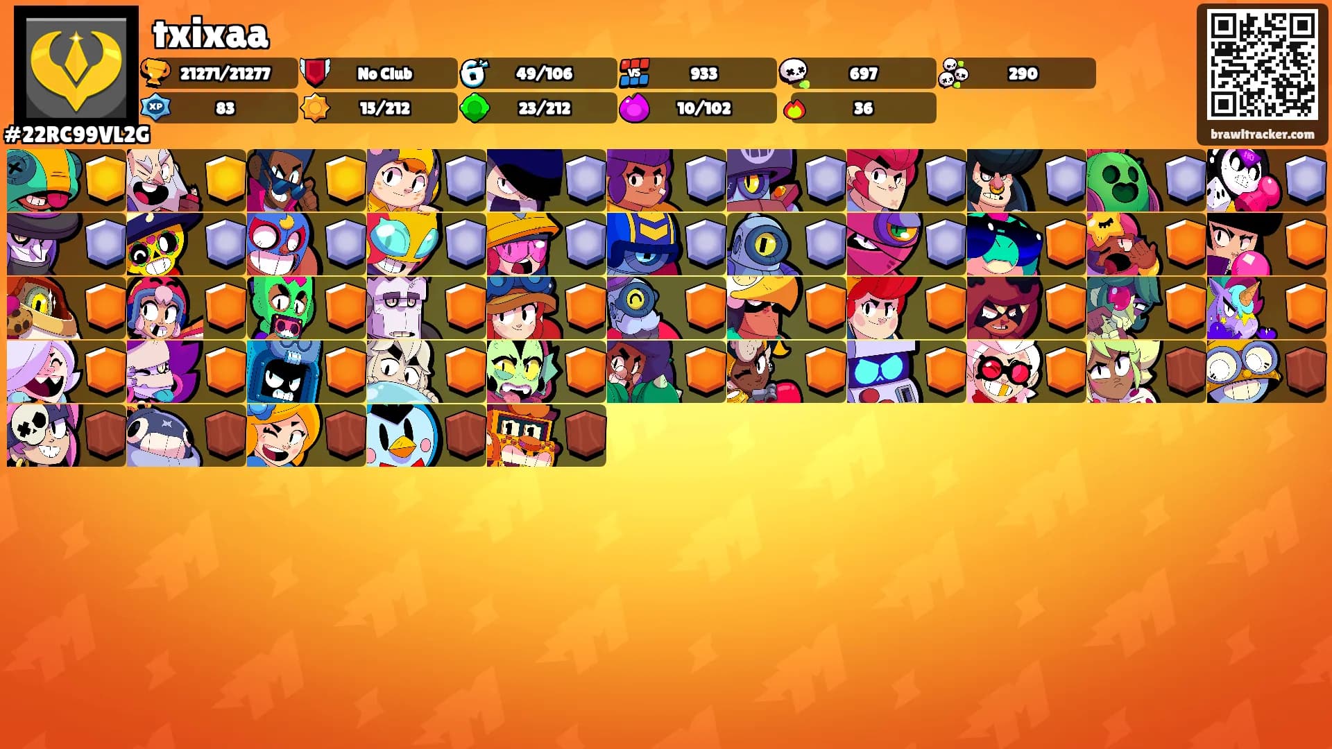 txixaa's Ranks