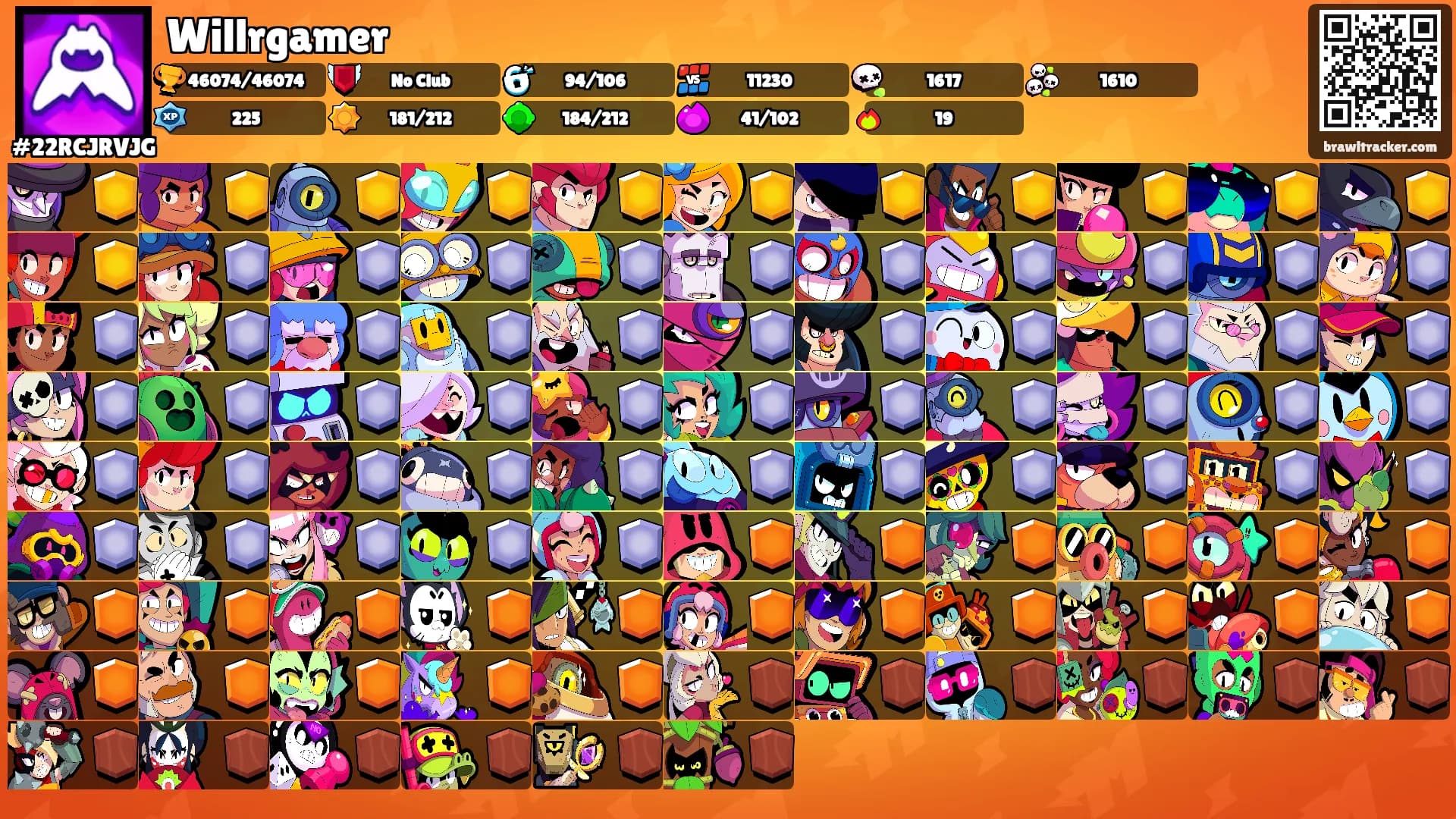 Willrgamer's Ranks
