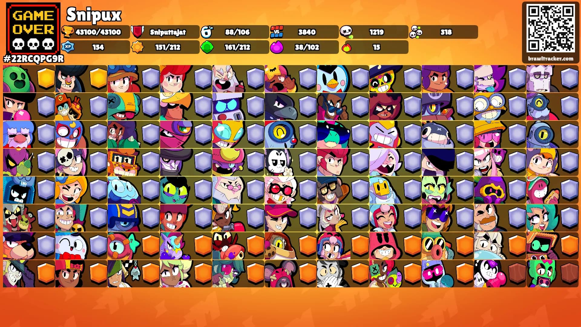 Snipux's Ranks