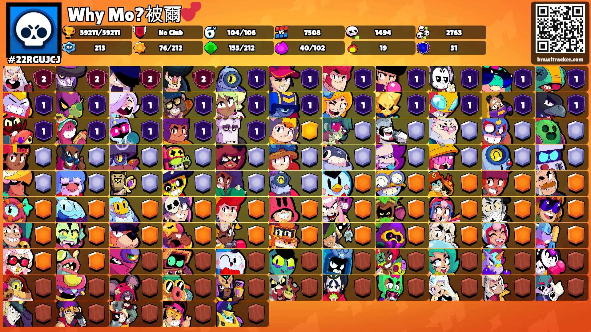 Why Mo?被爾💕's Ranks