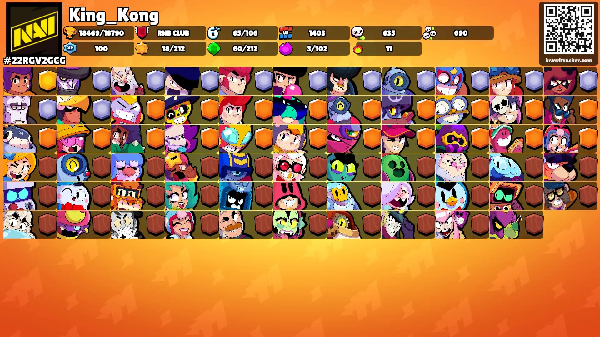 King_Kong's Ranks