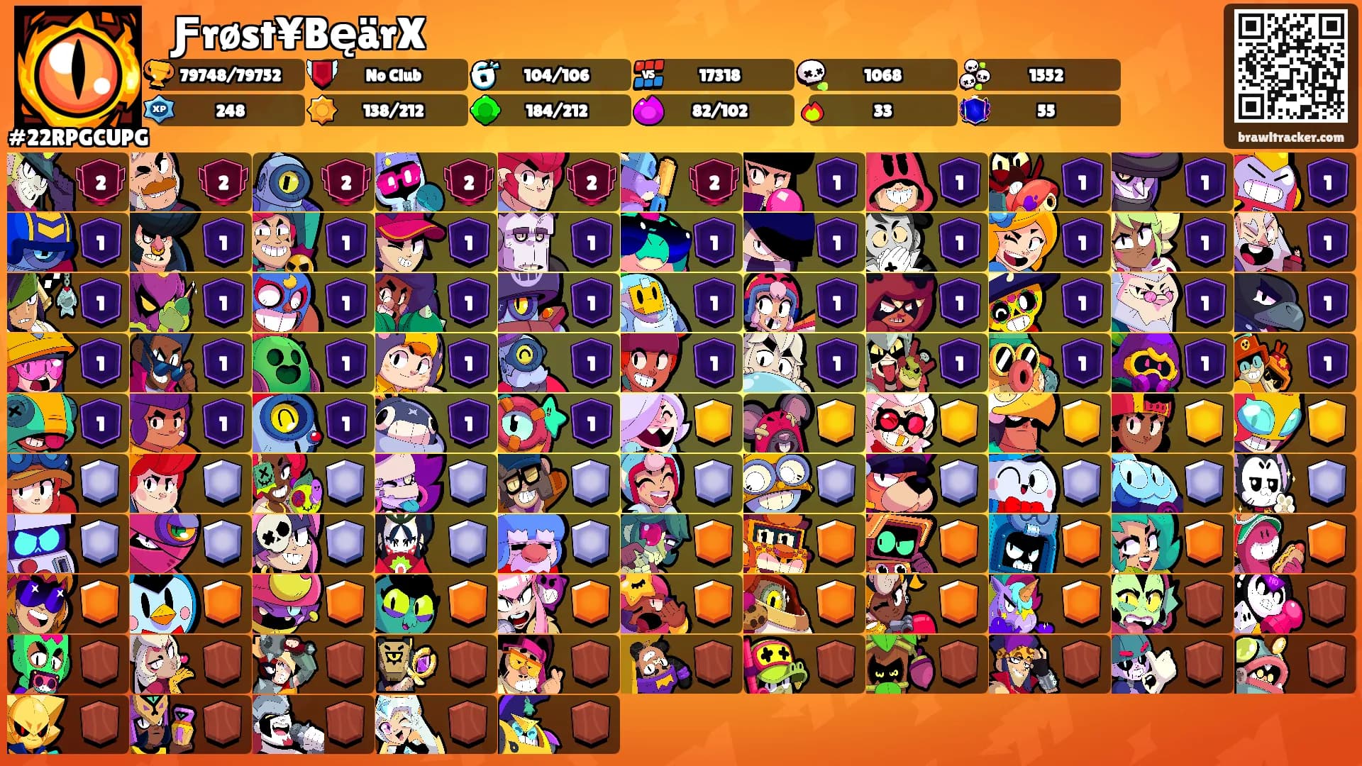 ⛧꧁Ƒrøst¥BęärX꧂⛧'s Ranks