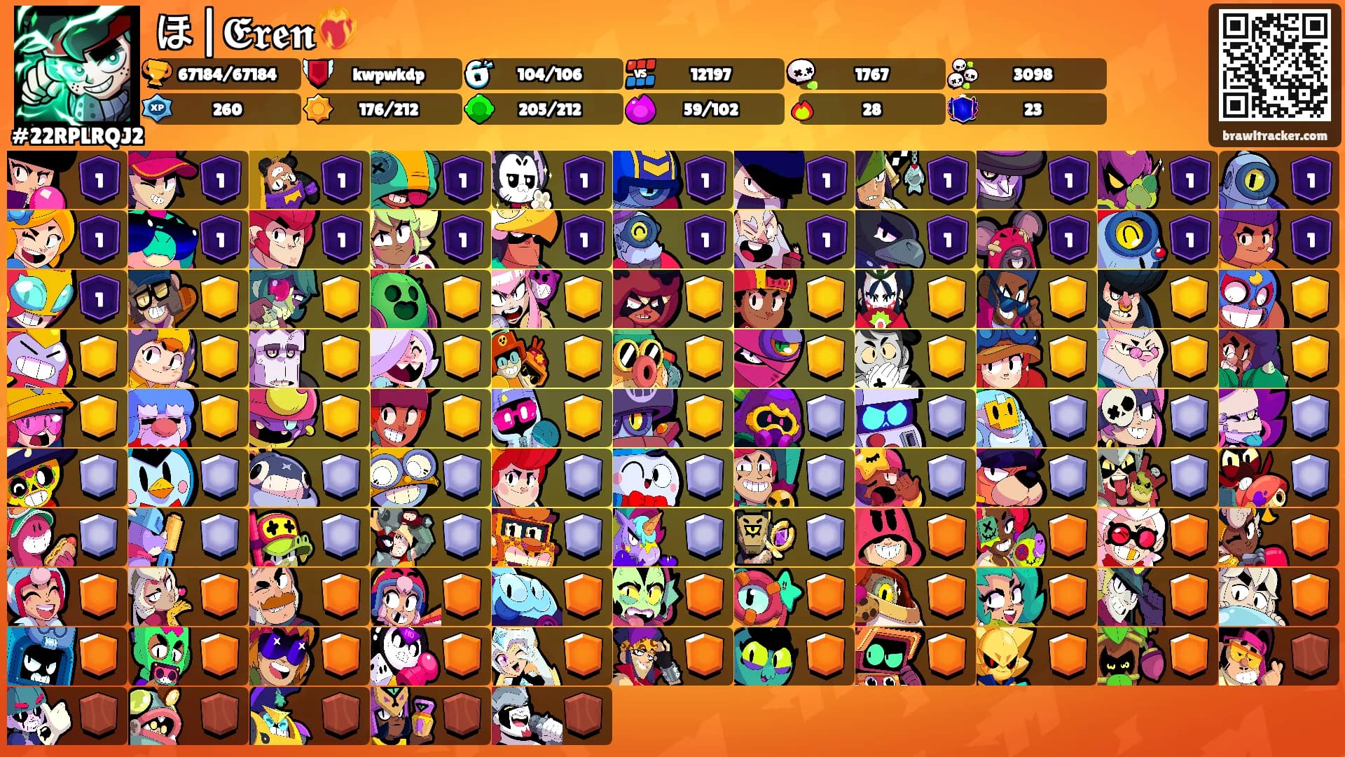 ほ|𝕰𝖗𝖊𝖓❤️‍🔥's Ranks