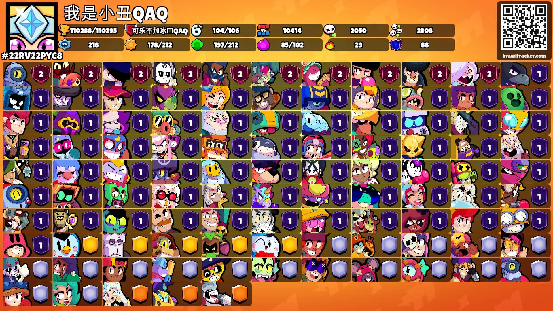 我是小丑QAQ's Ranks