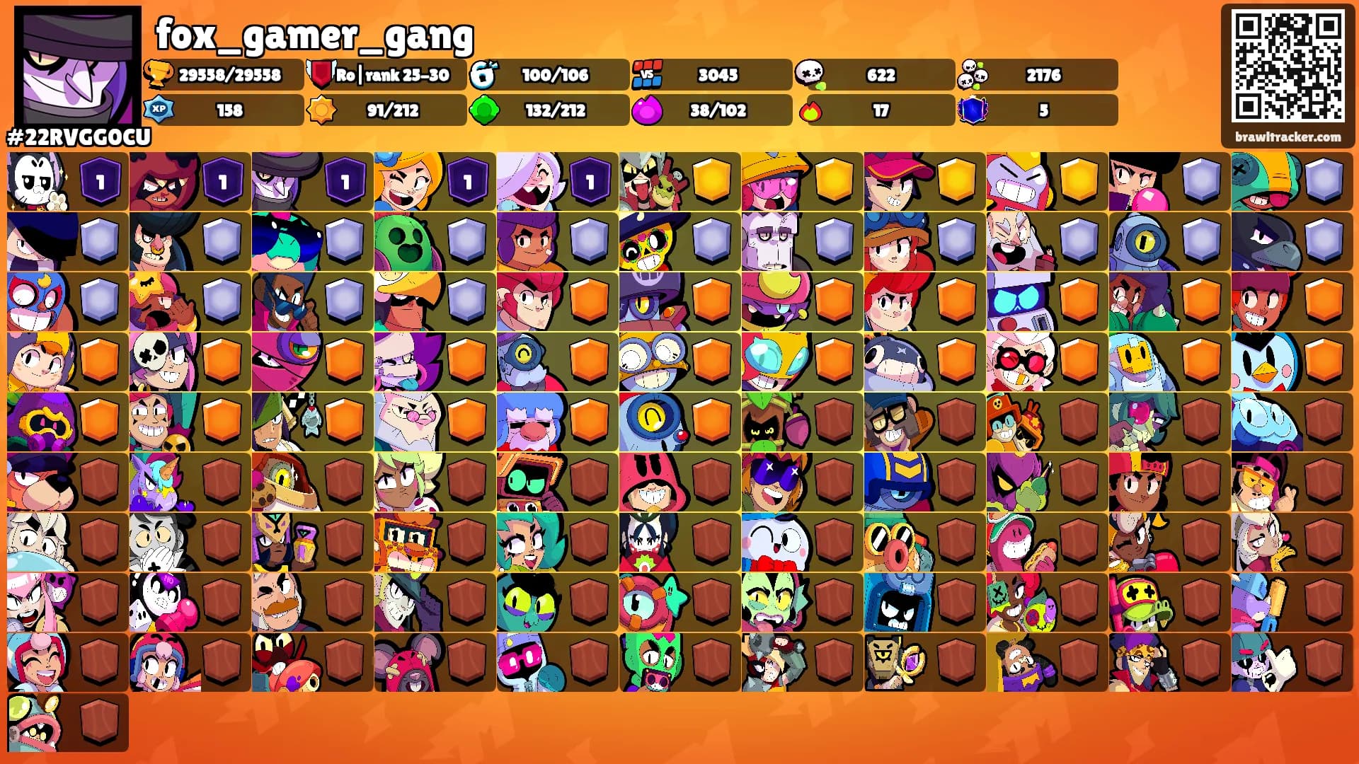 fox_gamer_gang's Ranks