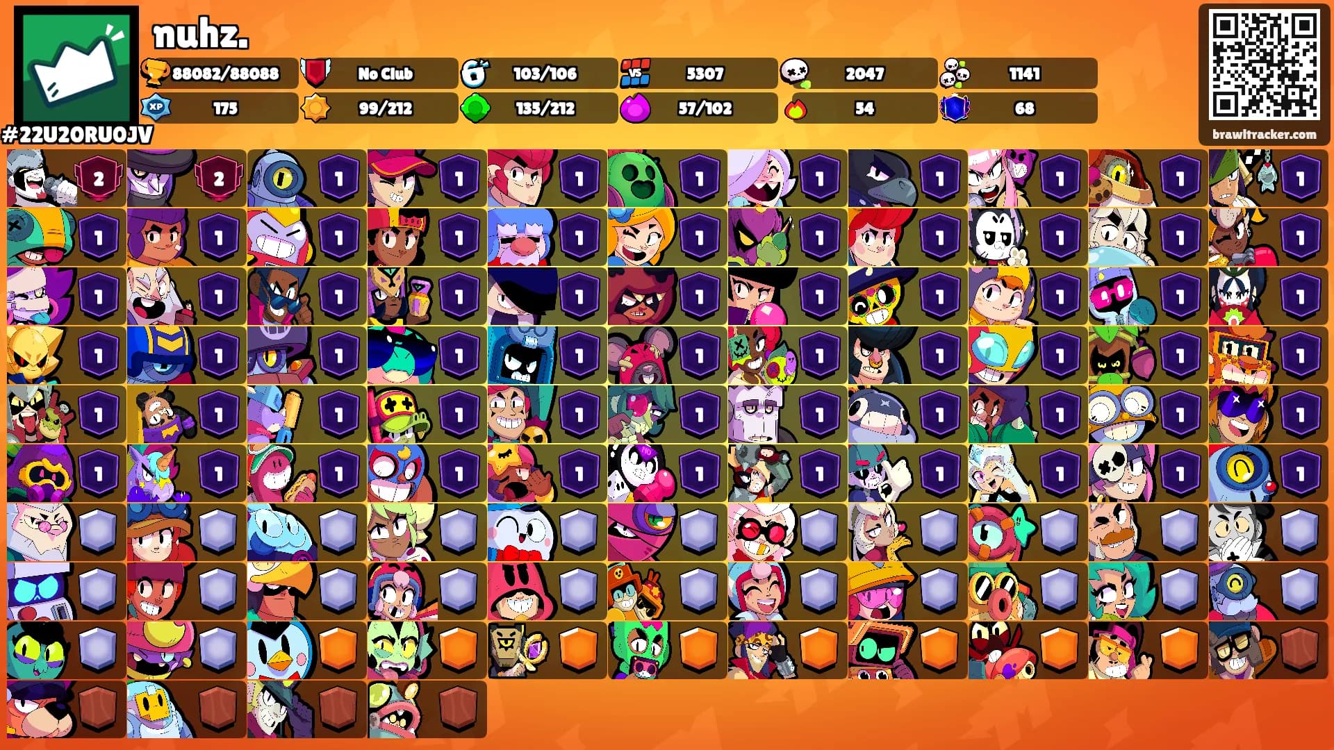 nuhz.'s Ranks