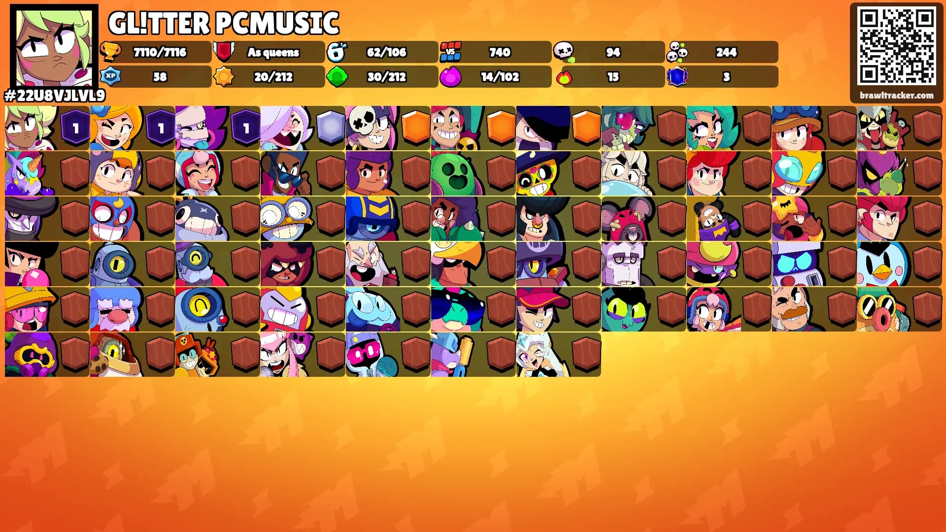 GL!TTER PCMUSIC's Ranks