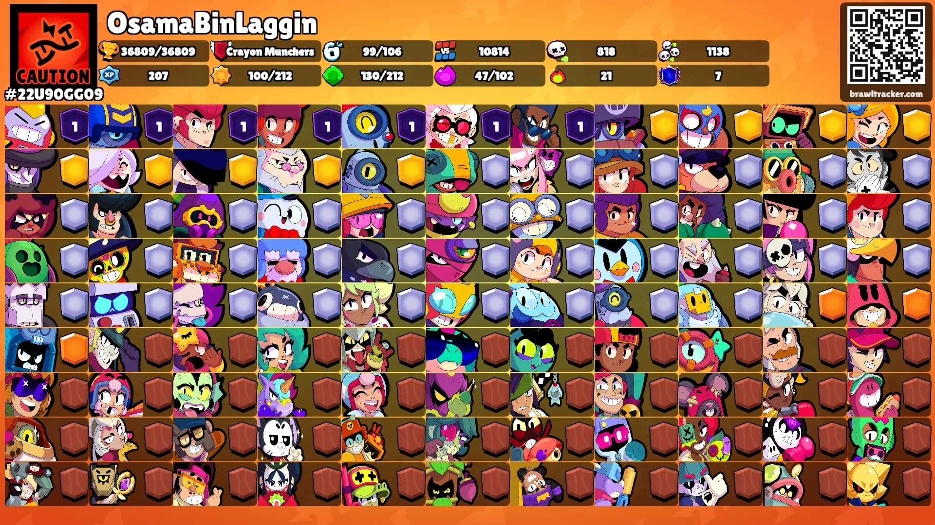 OsamaBinLaggin's Ranks