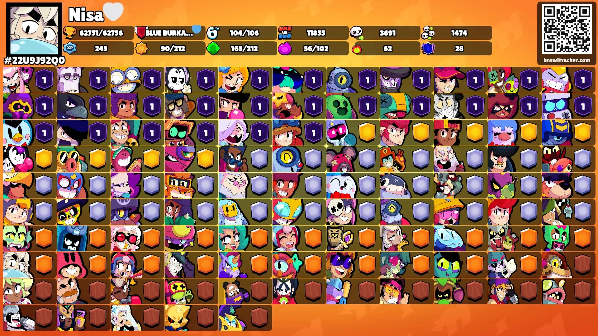 Nisa🤍's Ranks