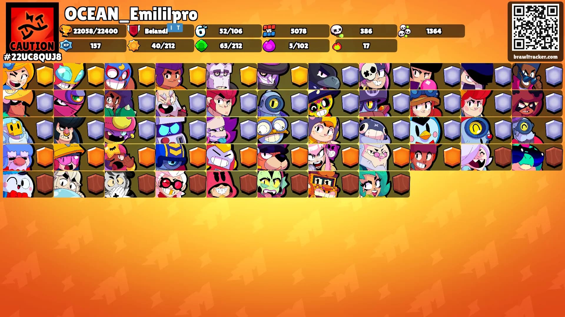 OCEAN_Emililpro's Ranks