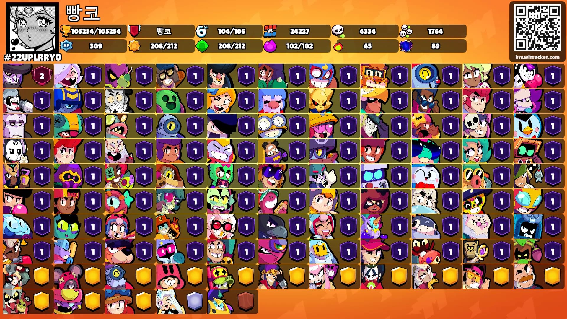 빵코's Ranks