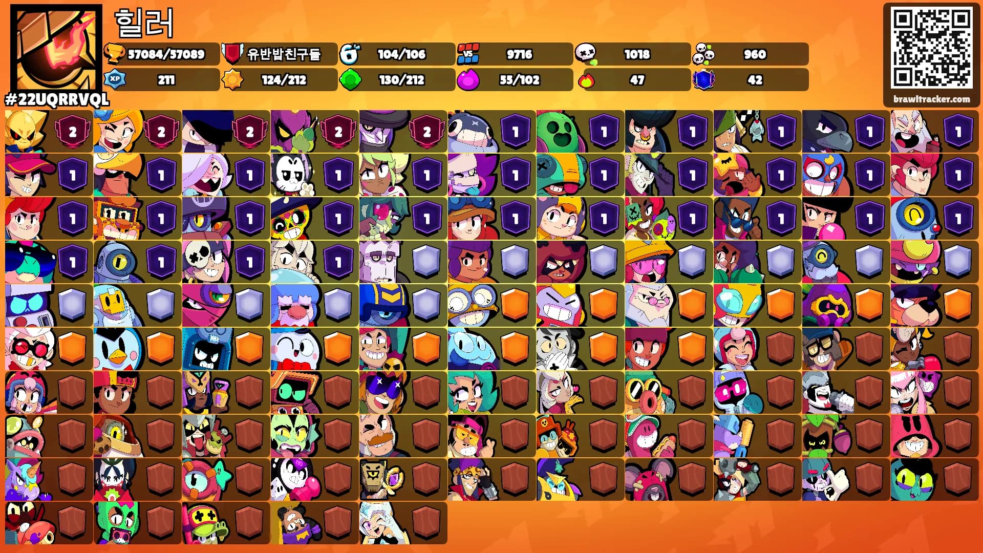 힐러's Ranks