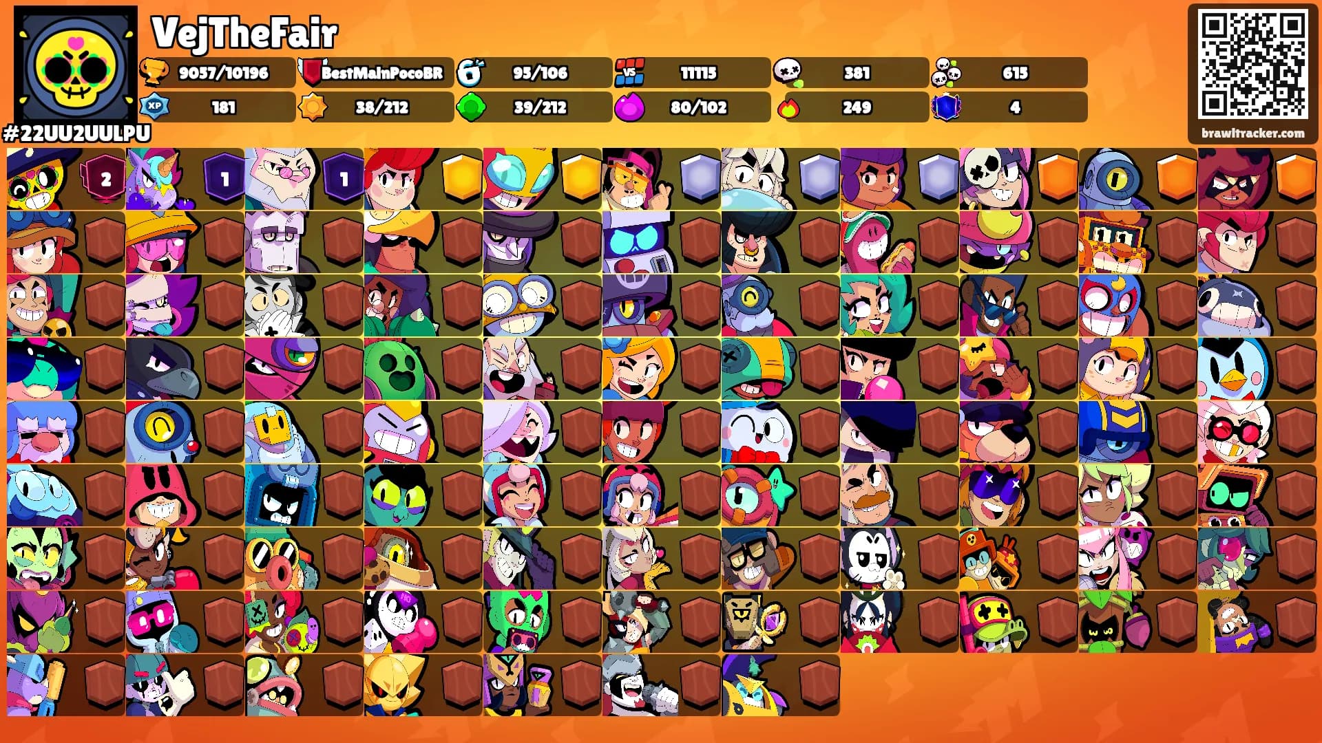 VejTheFair's Ranks
