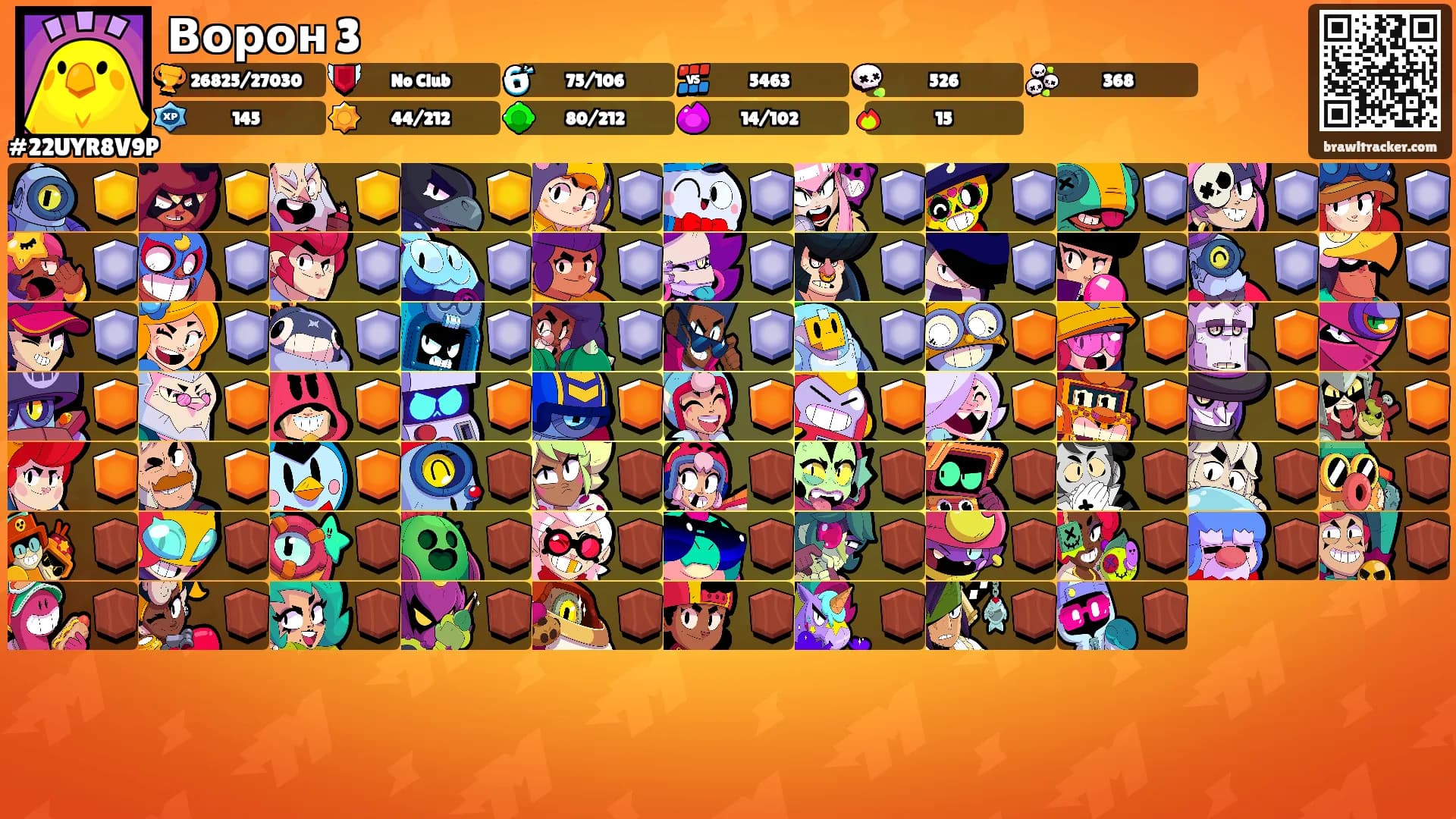 Ворон 3's Ranks