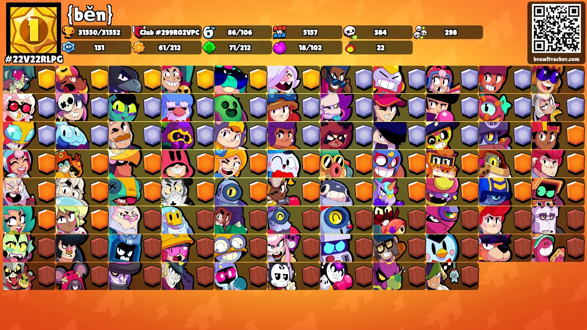 {běn}'s Ranks