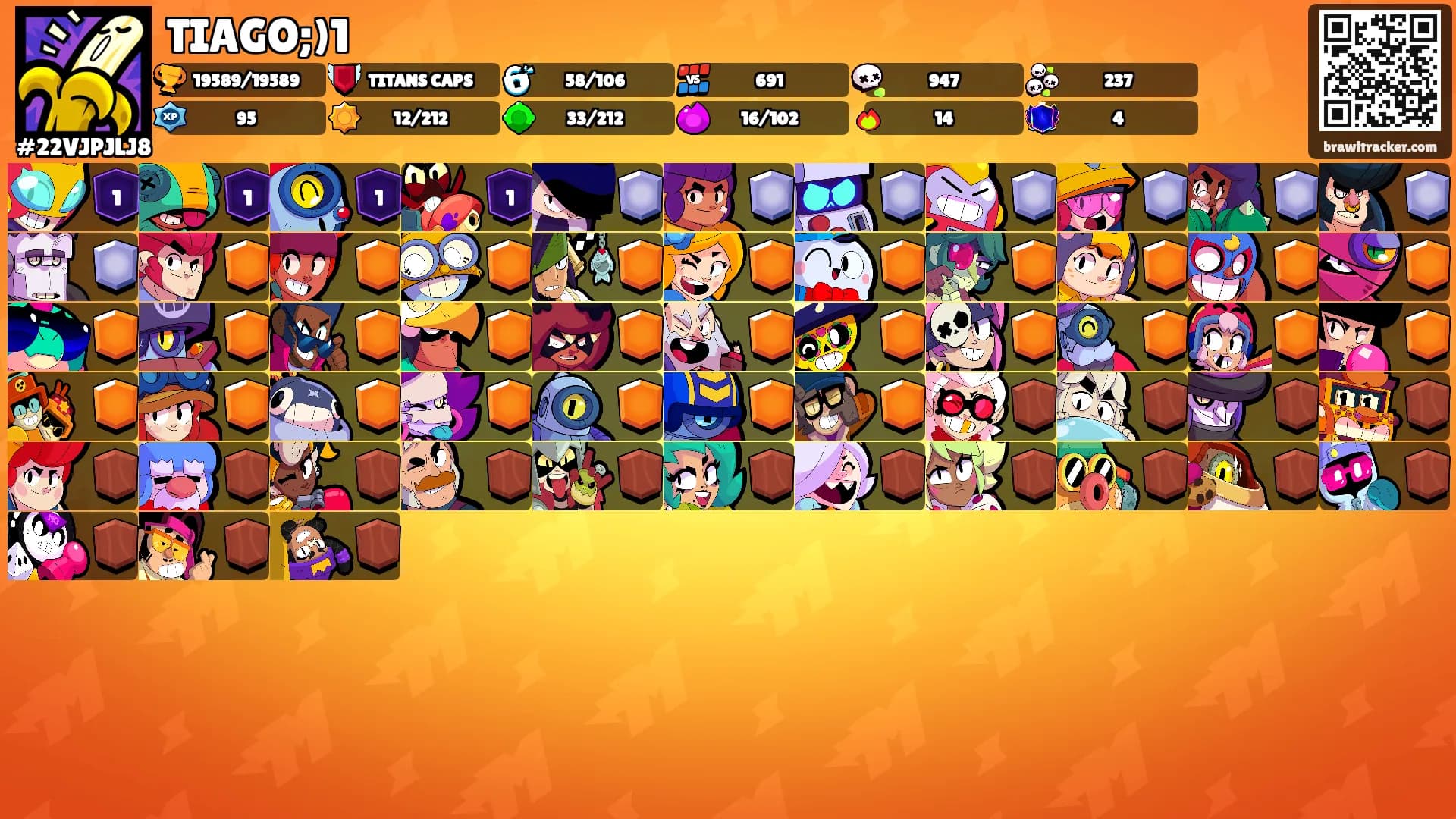 TIAGO;)1's Ranks