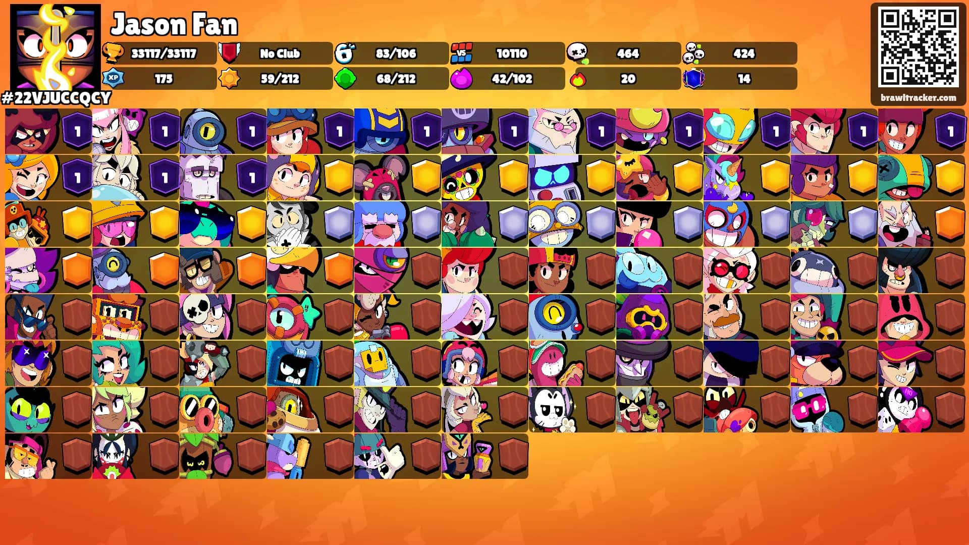 Jason Fan's Ranks
