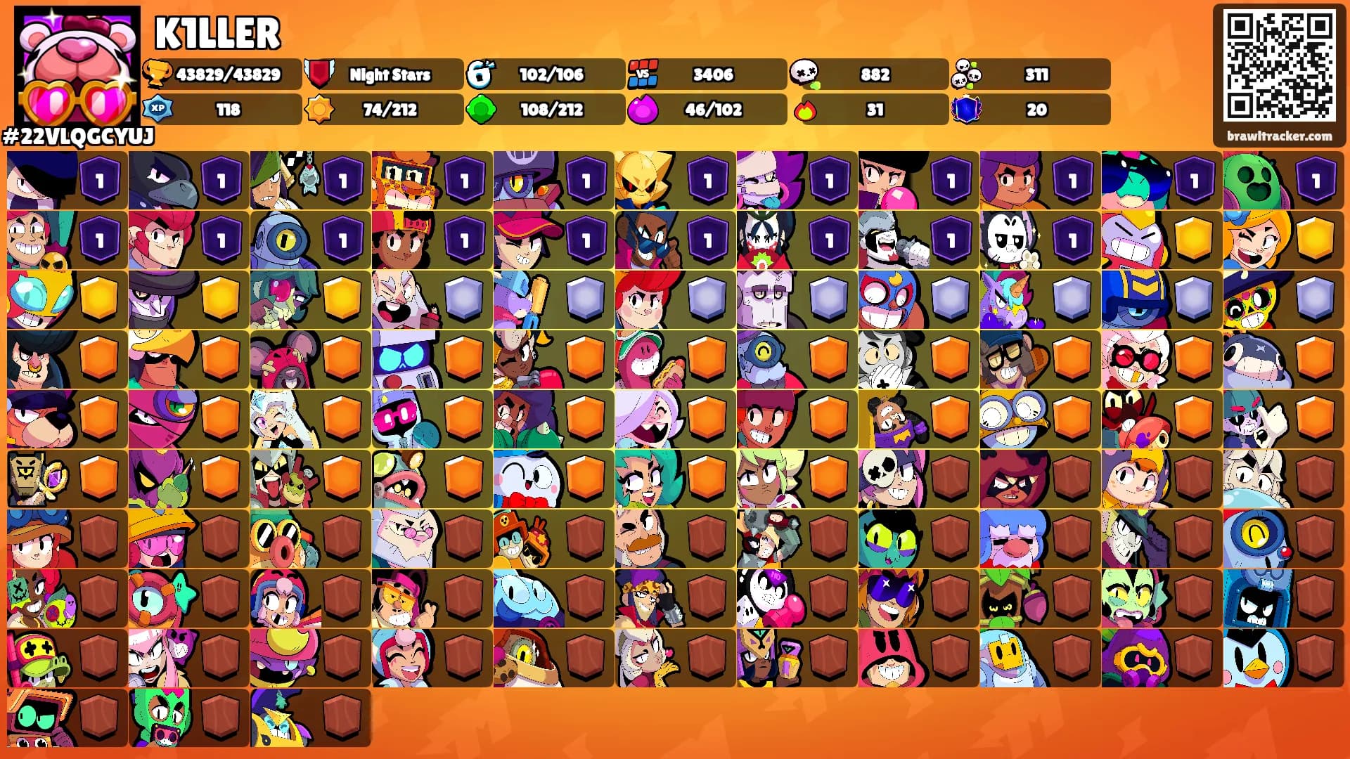 K1LLER's Ranks