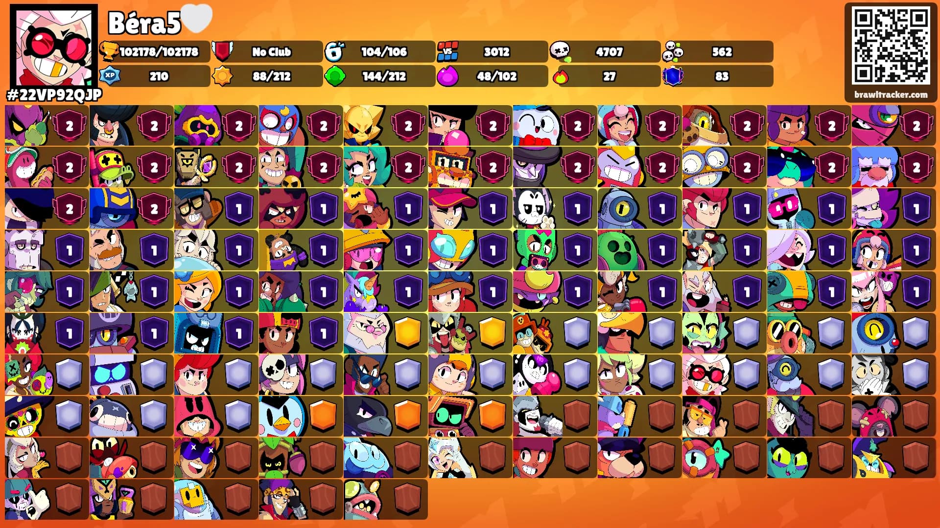 Béra5🤍's Ranks