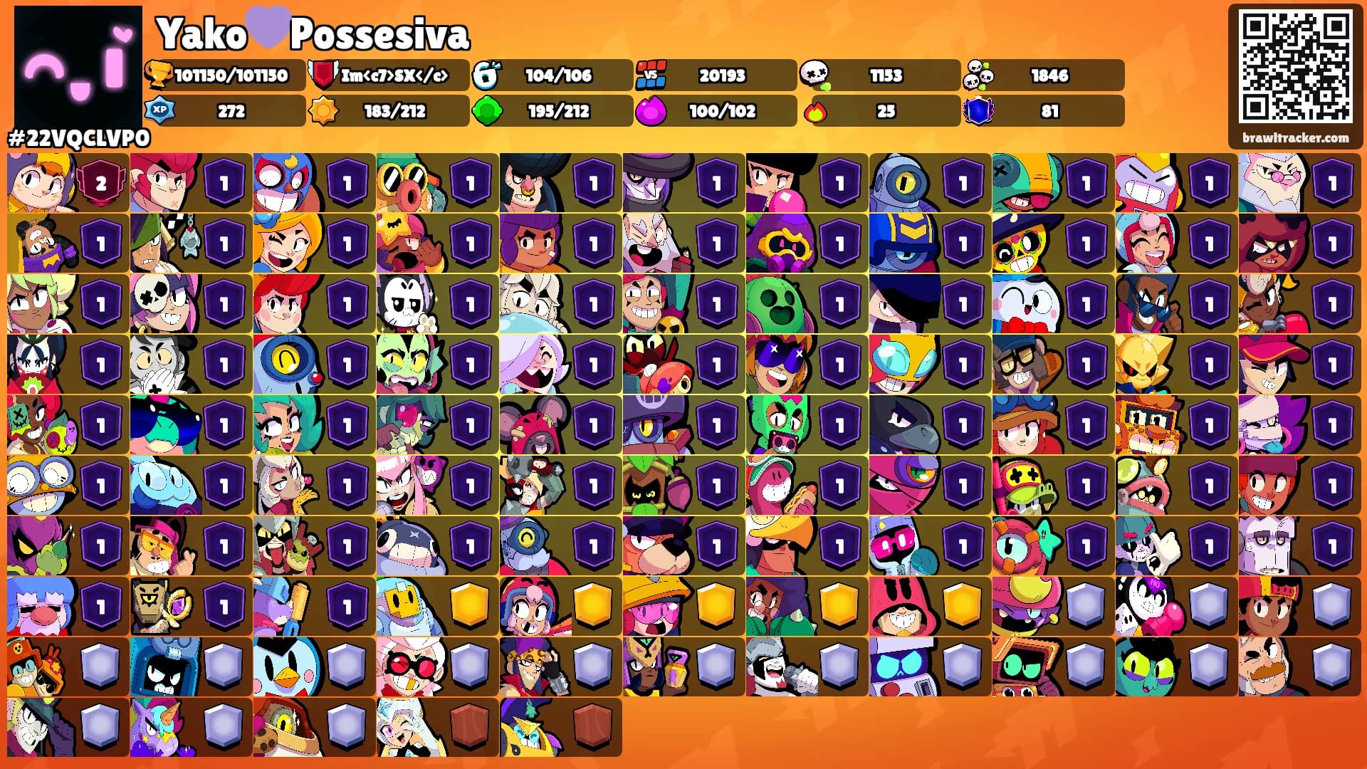 Yako💜Possesiva's Ranks