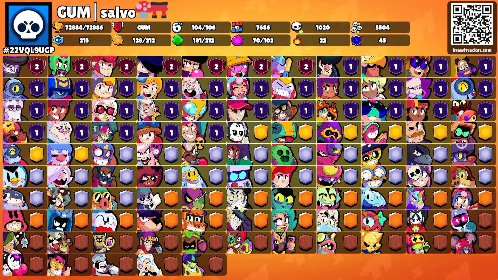 GUM|salvo🍄⛩️'s Ranks