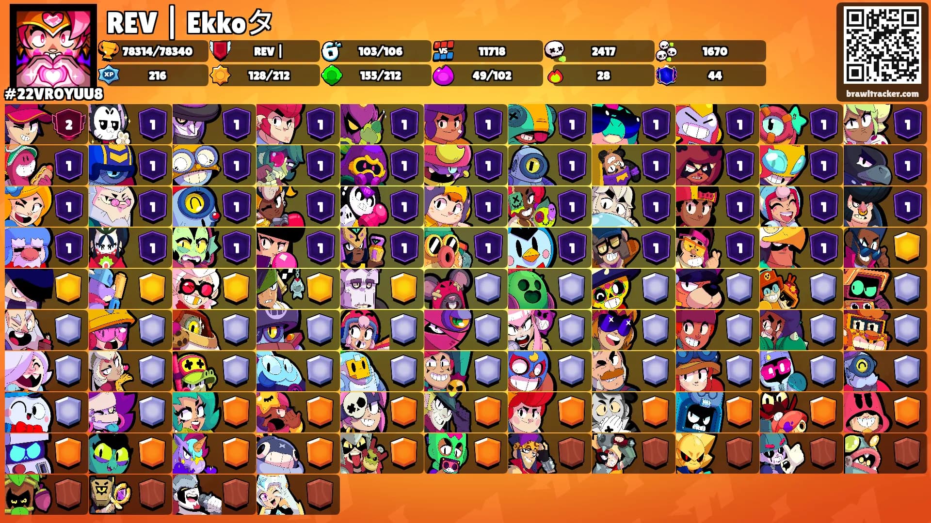 REV | Ekkoタ's Ranks