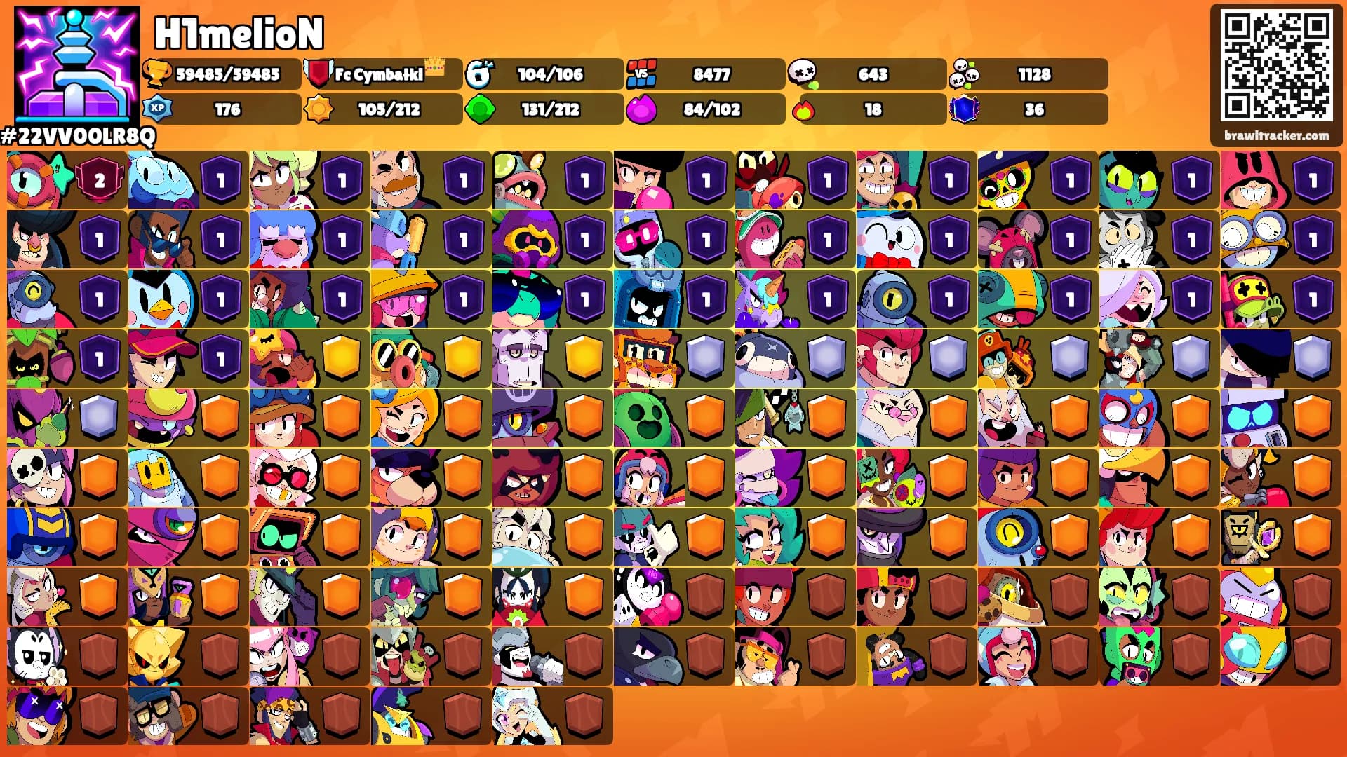 H1melioN's Ranks