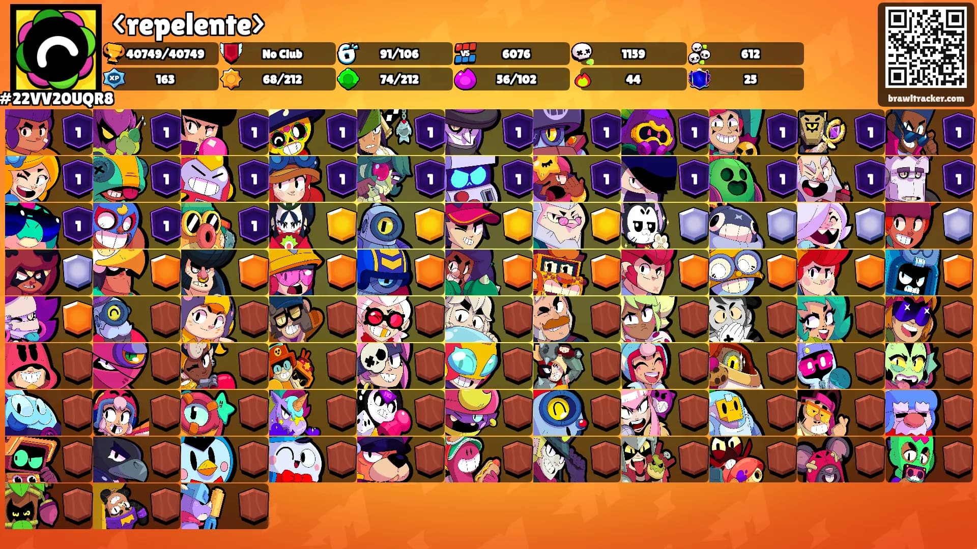 <repelente>'s Ranks