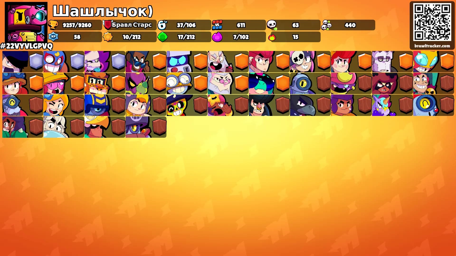 Шашлычок)'s Ranks
