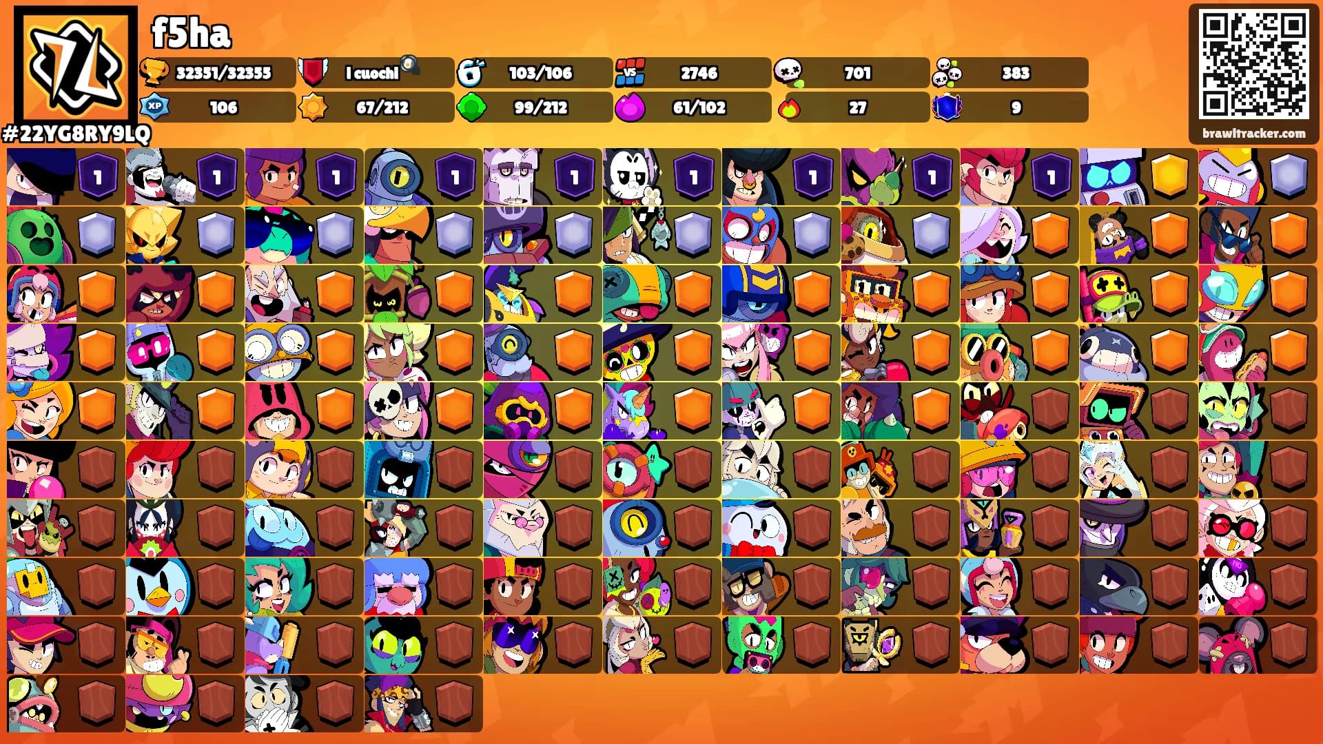 f5ha's Ranks