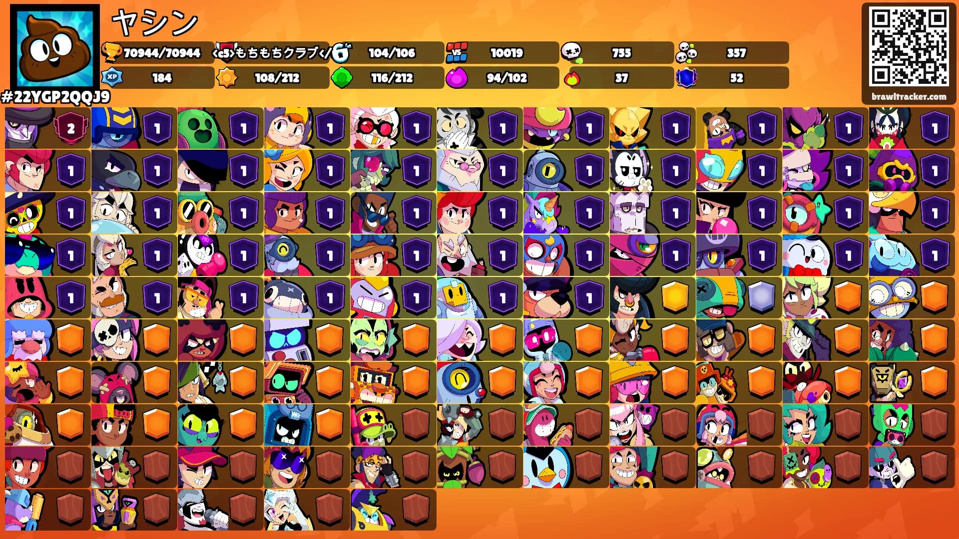 ヤシン's Ranks