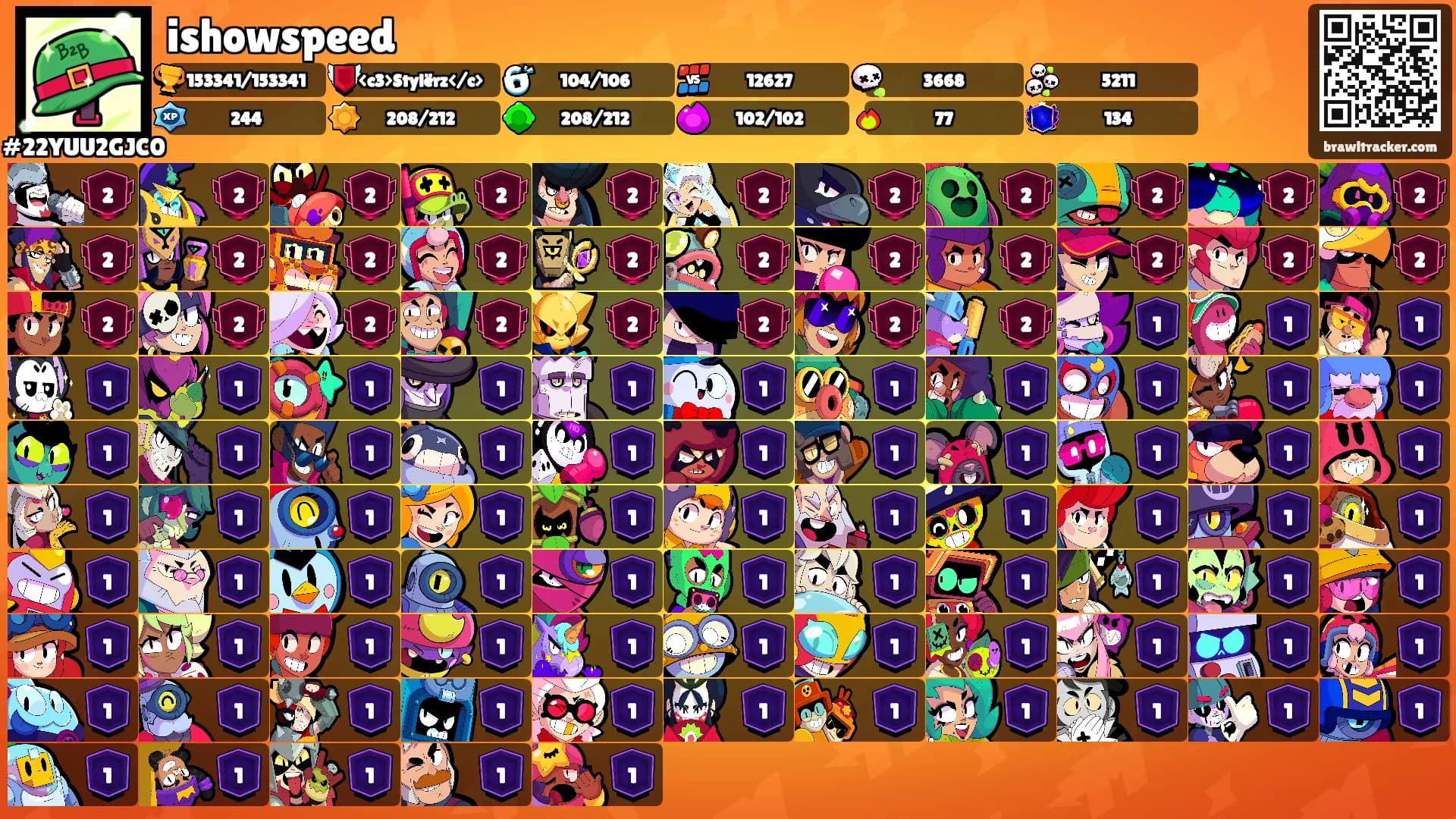 ishowspeed's Ranks