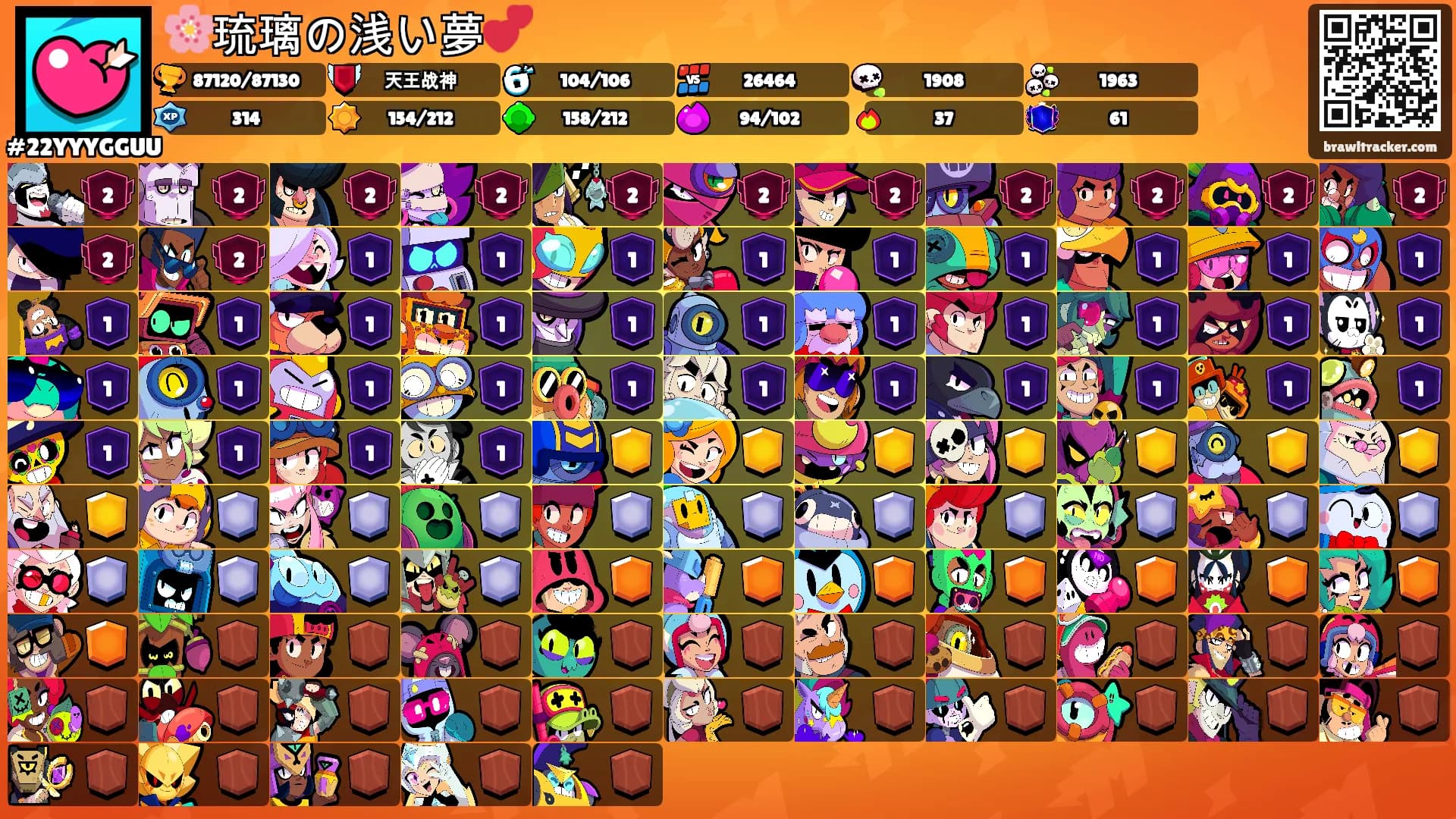 🌸琉璃の浅い夢💕's Ranks