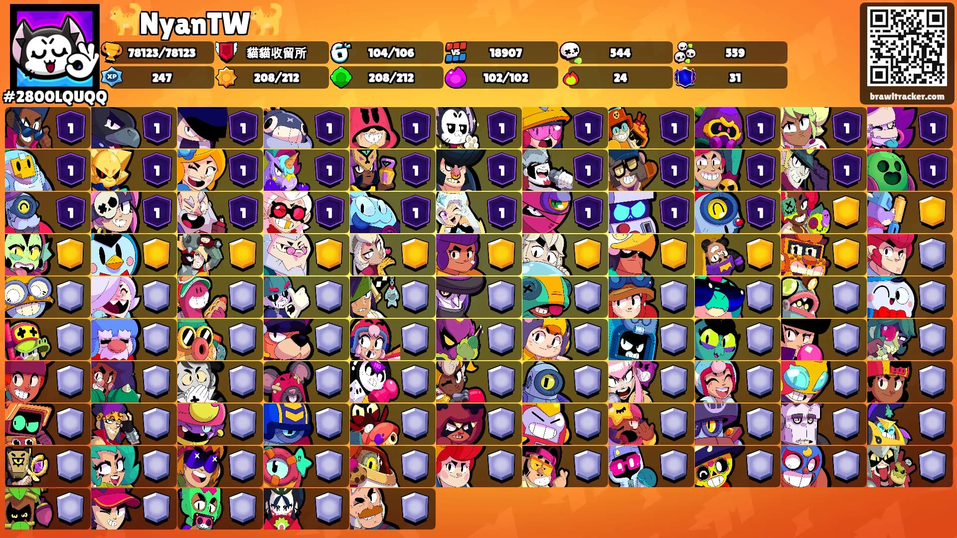 🐈NyanTW🐈's Ranks