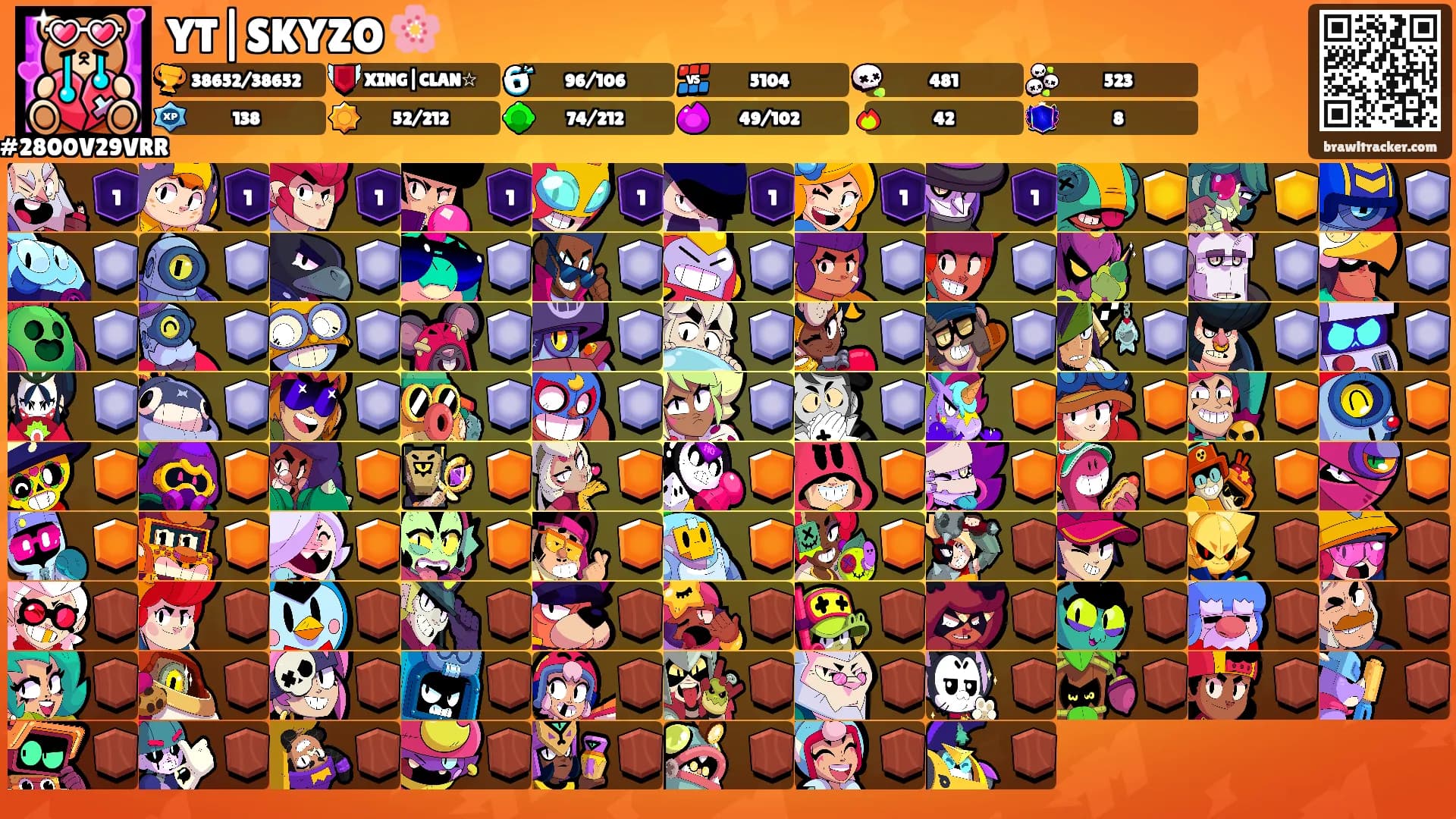 YT|SKYZO 🌸's Ranks