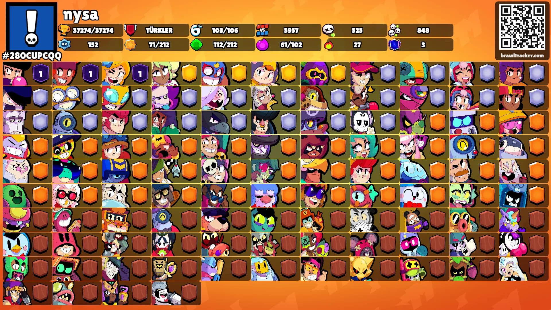 nysa's Ranks