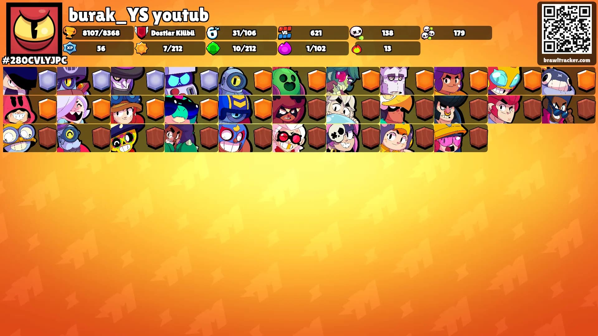 burak_YS youtub's Ranks