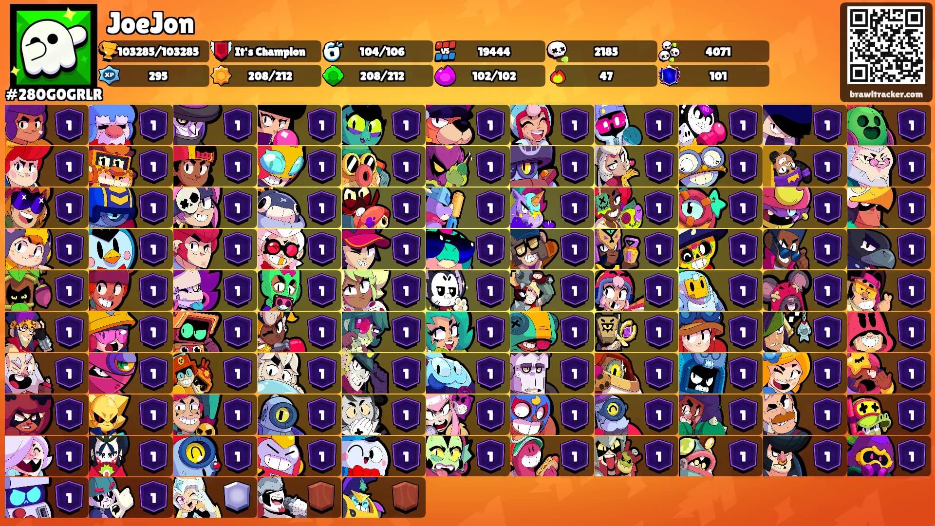 JoeJon's Ranks