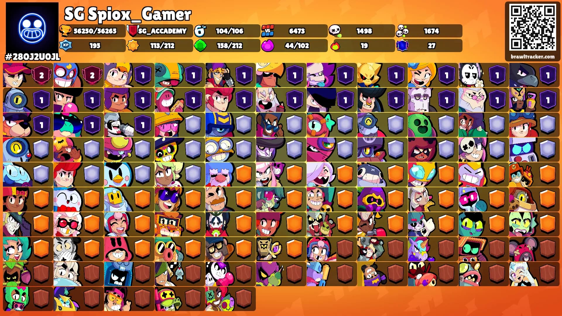 SG Spiox_Gamer's Ranks