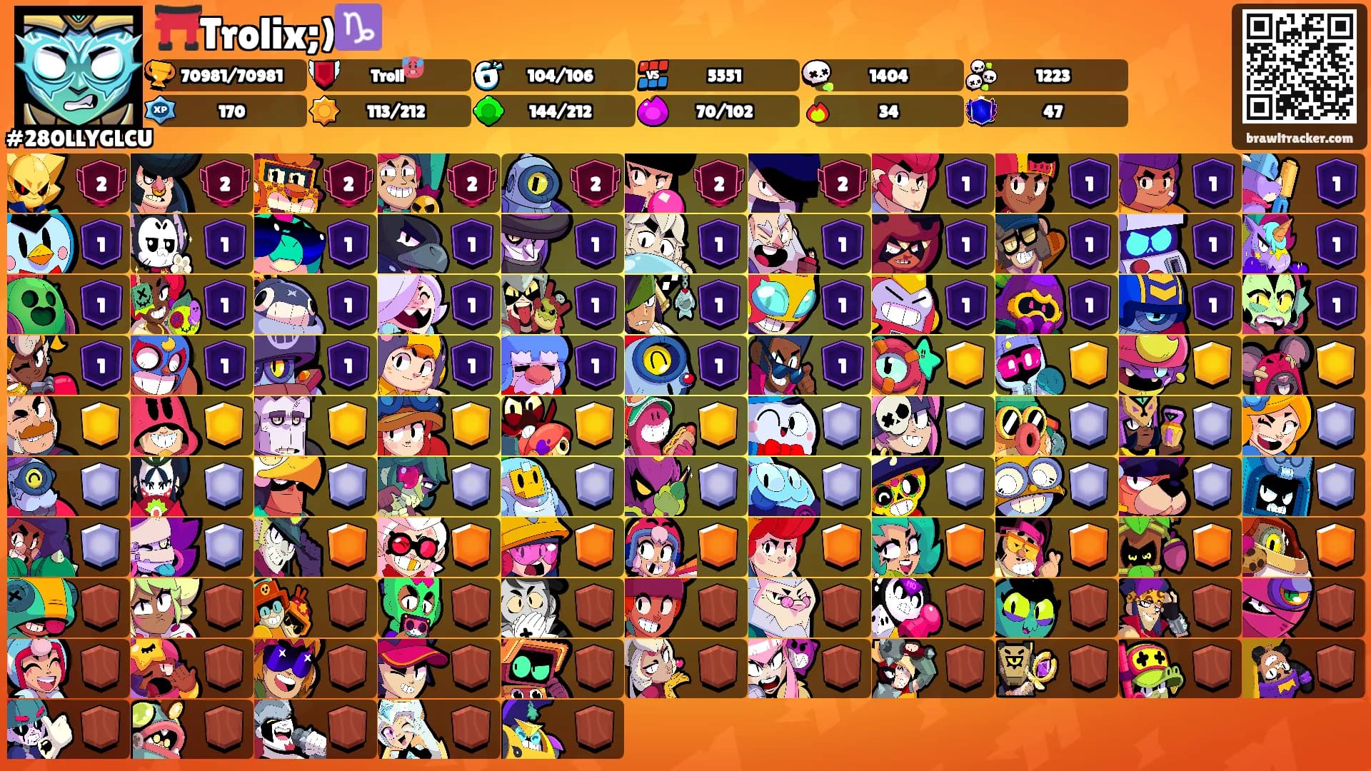⛩️Trolix;)♑'s Ranks