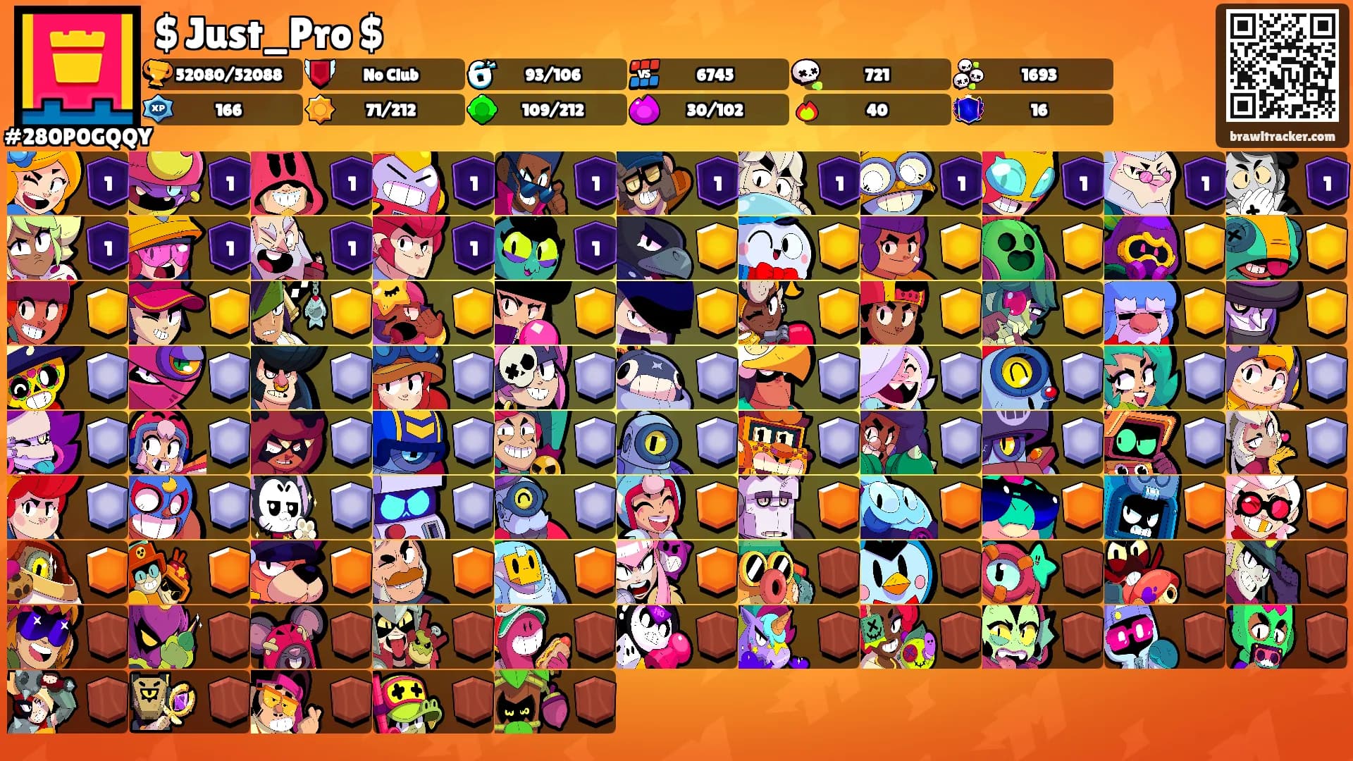 $ Just_Pro $'s Ranks